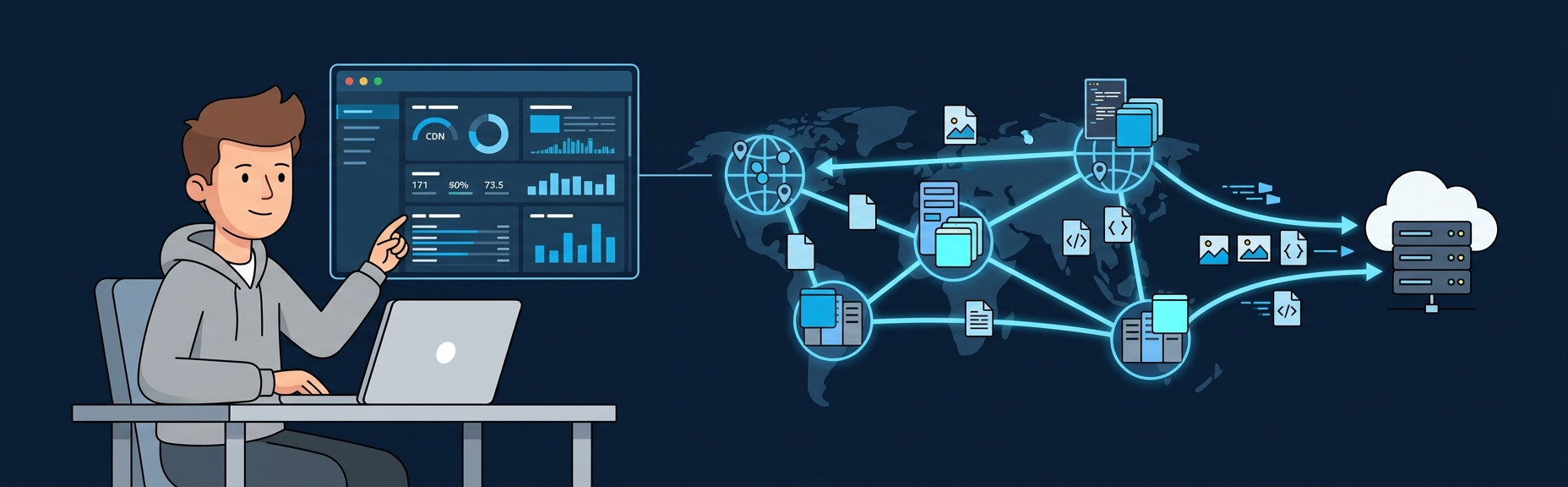 Banner for AWS CloudFront and CDN Patterns: Caching at the Edge