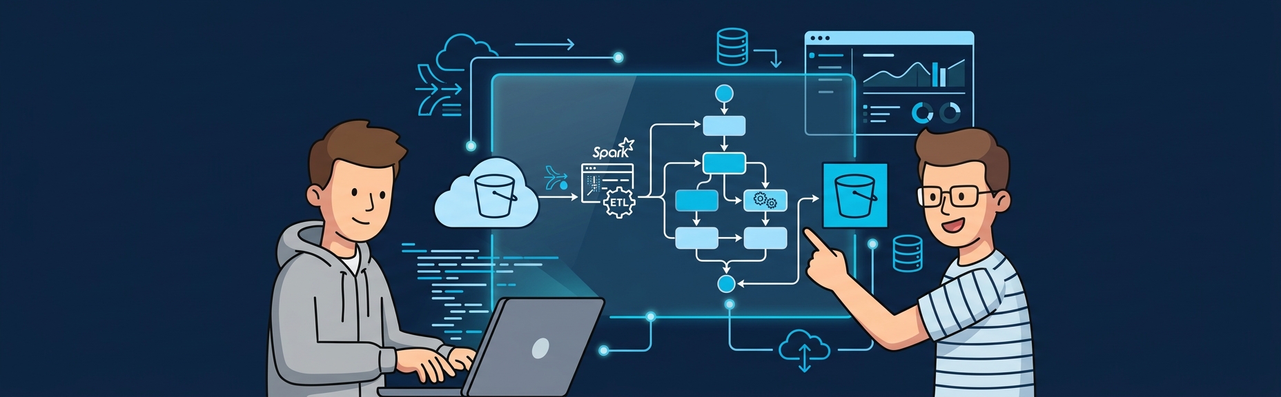 Banner for Building Data Pipelines on AWS: Glue, Step Functions, and the Patterns That Scale