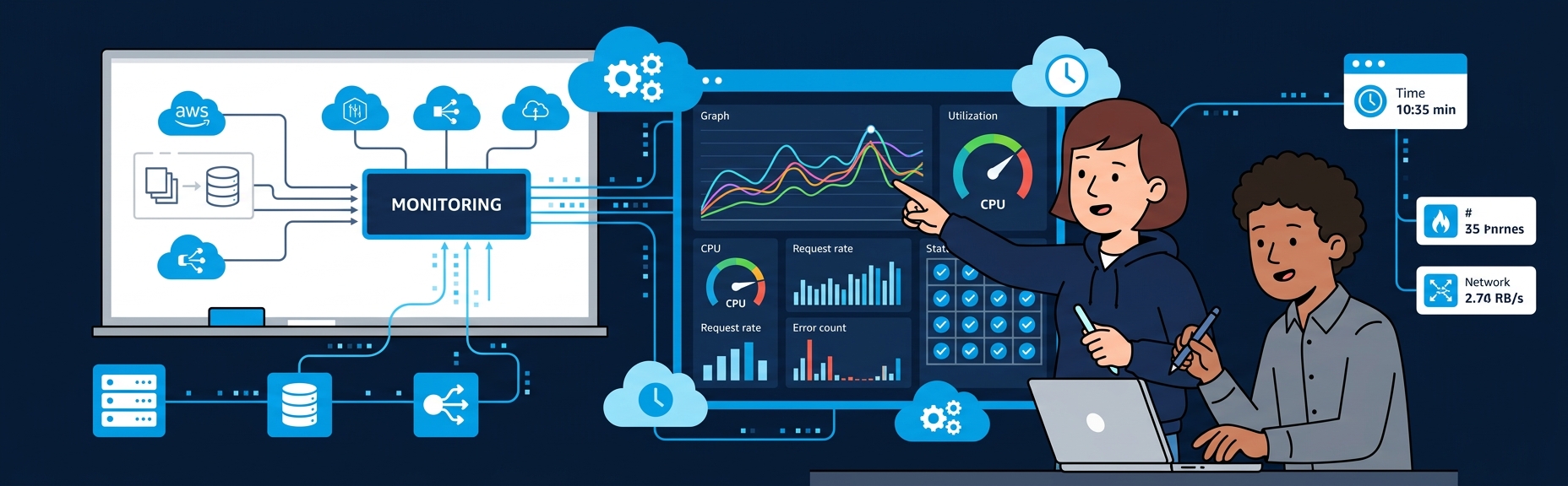 Banner for CloudWatch: Dashboards, Alarms, and Monitoring That Actually Works