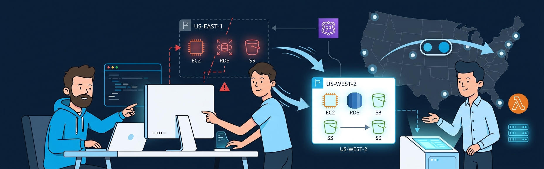 Banner for Disaster Recovery on AWS: RTO, RPO, and the Strategies That Actually Work