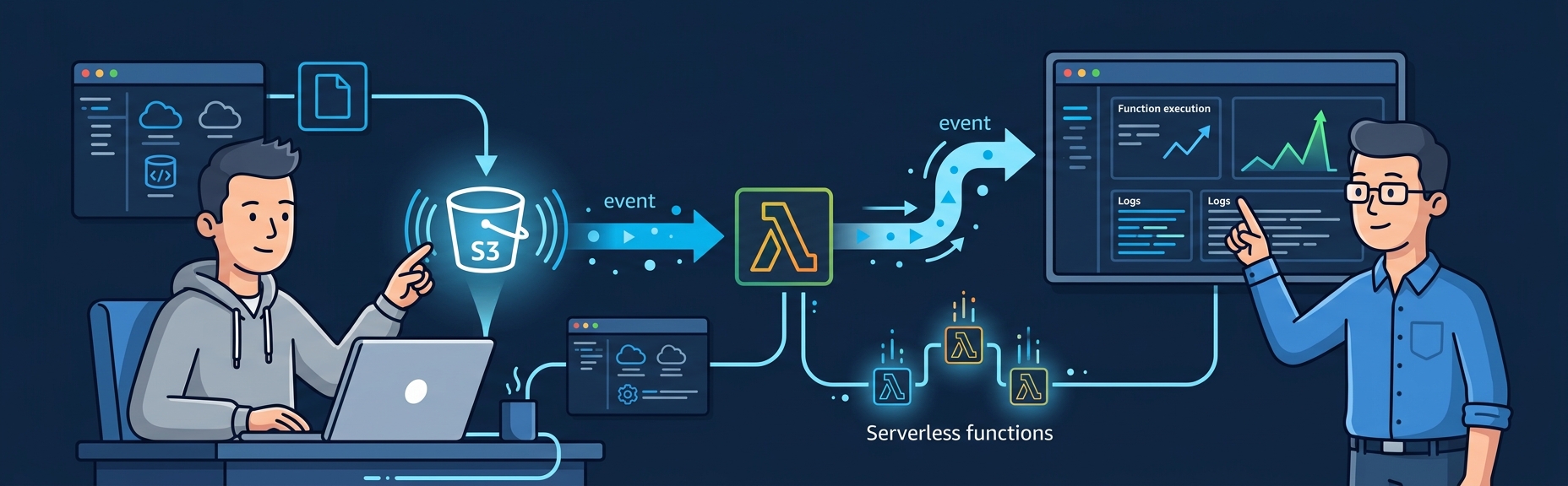 Banner for Event-Driven Architectures With S3 and Lambda: Beyond the Hello World