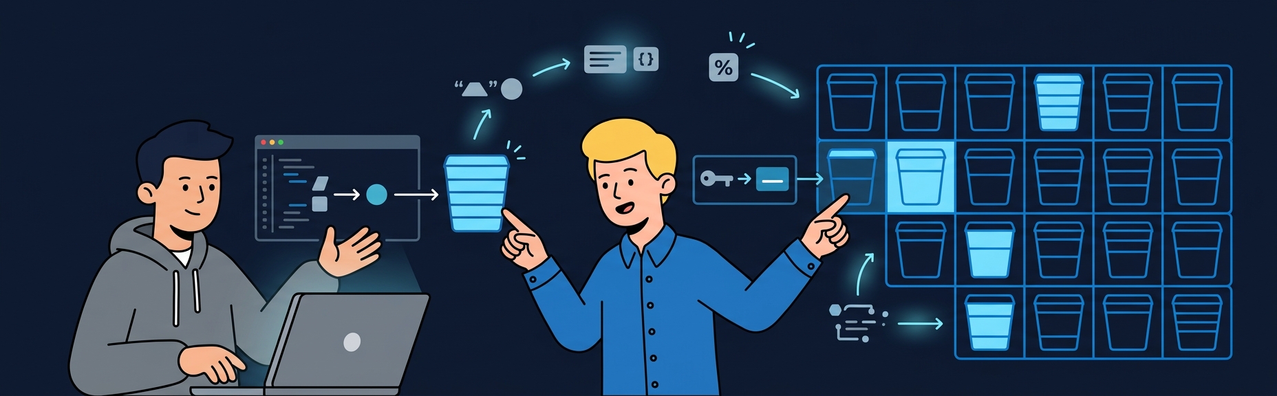 Banner for How Hash Maps Actually Work: Buckets, Collisions, and the Bugs You Don't See