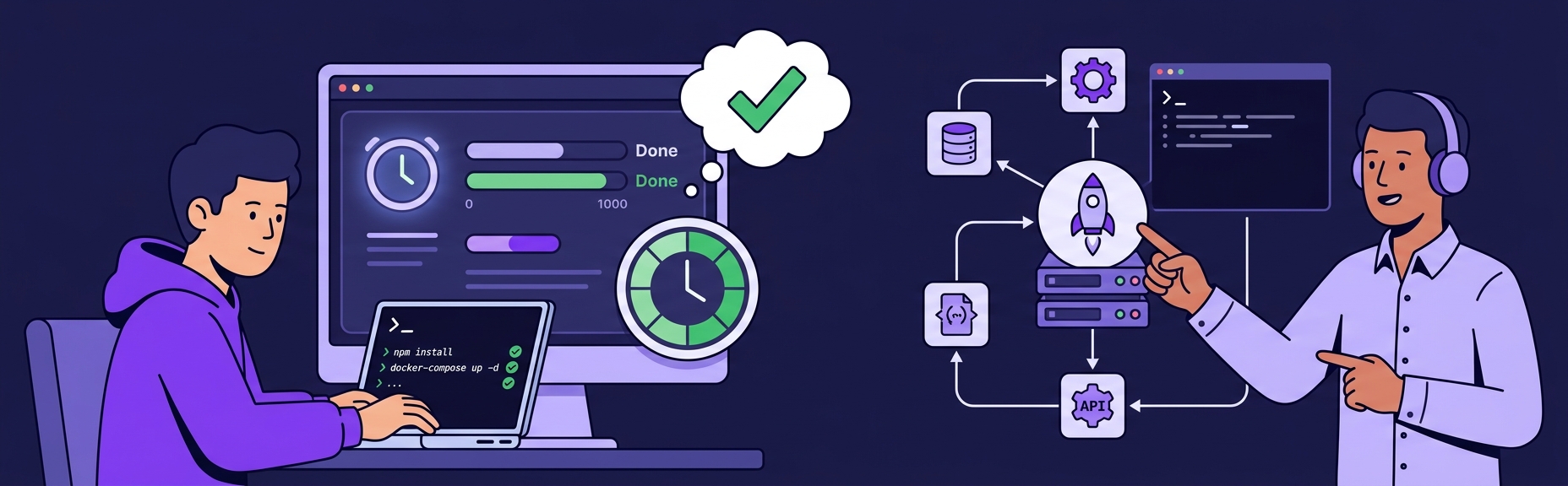 Banner for Local Development Environments: How to Set Up New Engineers in Hours, Not Days