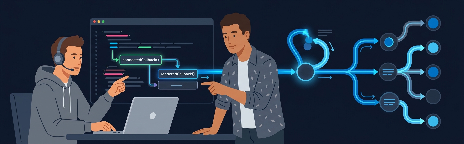 Banner for LWC Lifecycle Hooks and Reactive Programming Explained