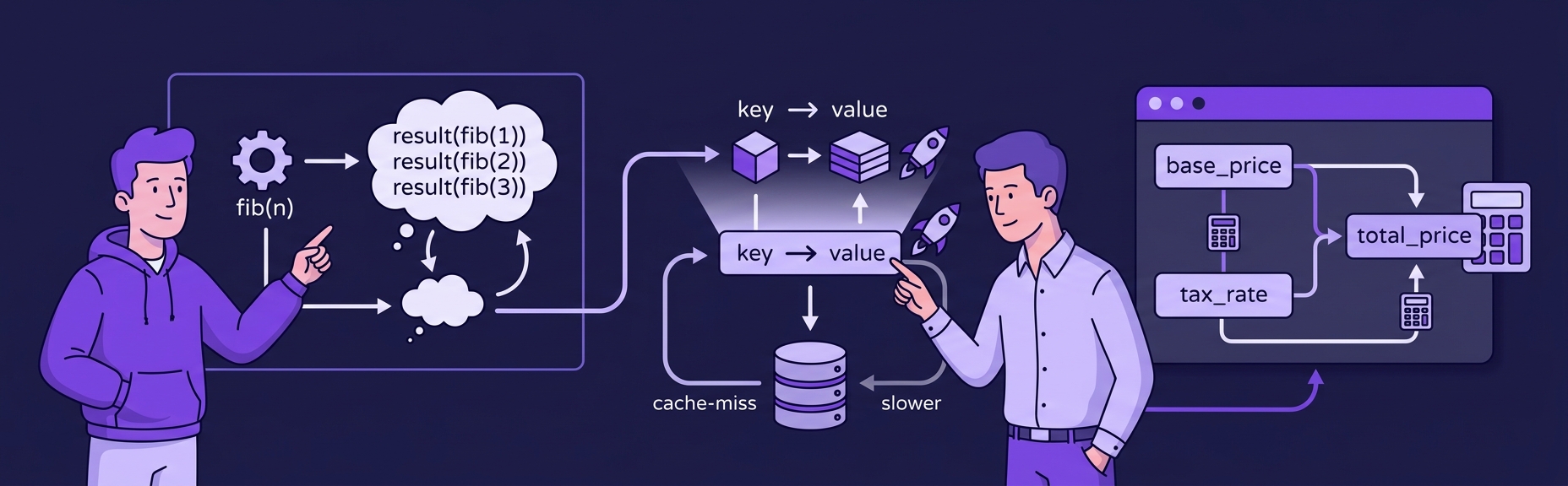 Banner for Memoization, Caching, and Computed Values: Where Each Belongs