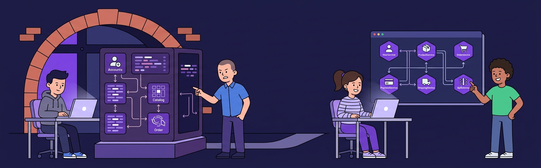 Banner for Microservices vs Monolith: The Decision Nobody Wants to Make Honestly