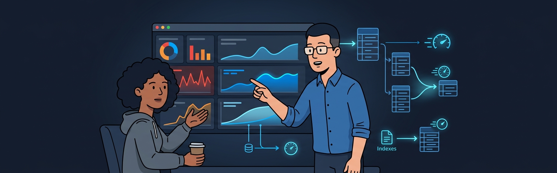 Banner for PostgreSQL Performance: Queries, Indexes, and EXPLAIN That Actually Helps