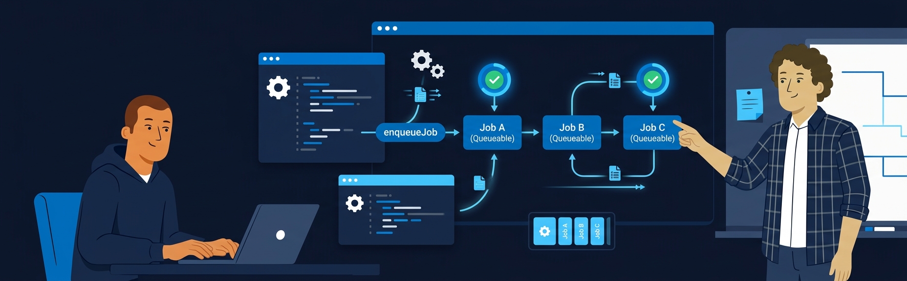 Banner for Queueable Apex: Async Patterns That Actually Work
