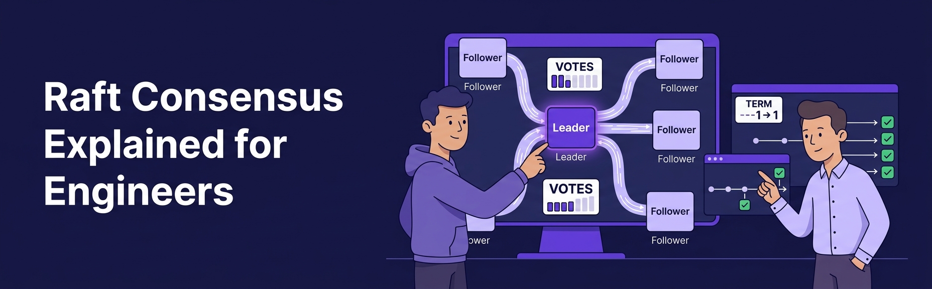 Banner for Raft Consensus Explained for Engineers Who Have to Use It