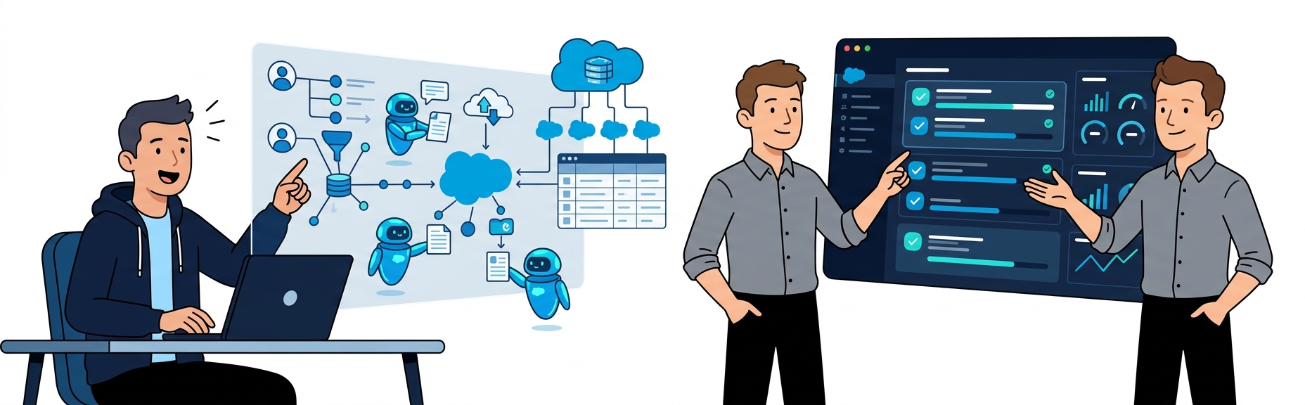 Banner for Salesforce Agentforce: AI Agents in CRM, Explained for Engineers