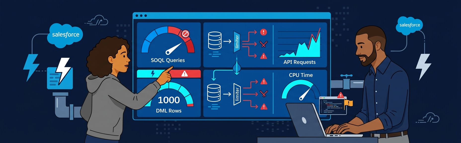 Banner for Salesforce Governor Limits: What Actually Gets You in Production
