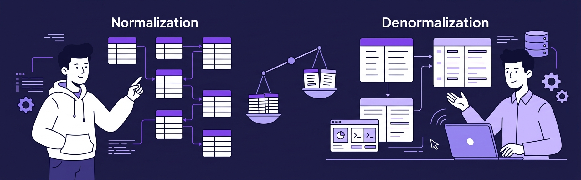 Banner for Schema Design: When to Normalize and When Not To